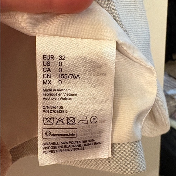 H&M Open Gray Textured Blazer - Picture 4 of 4